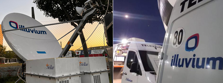 Móviles DSNG de producción